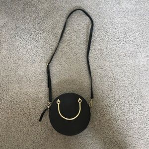 Nine West Black Circle Crossbody Bag